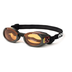 Racing Flames Frames - Orange Lens - Dog Eyewear