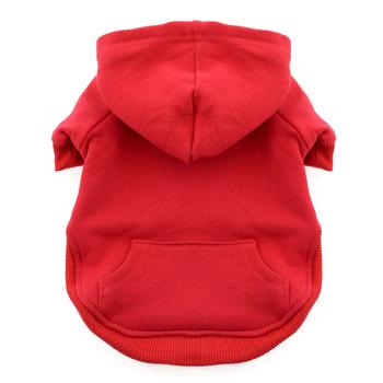 PILUS Dog Hoodie with Earholes - Red - 5 - 110 lbs