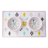 White Chewy Vuiton Placemat by Haute Diggity Dog