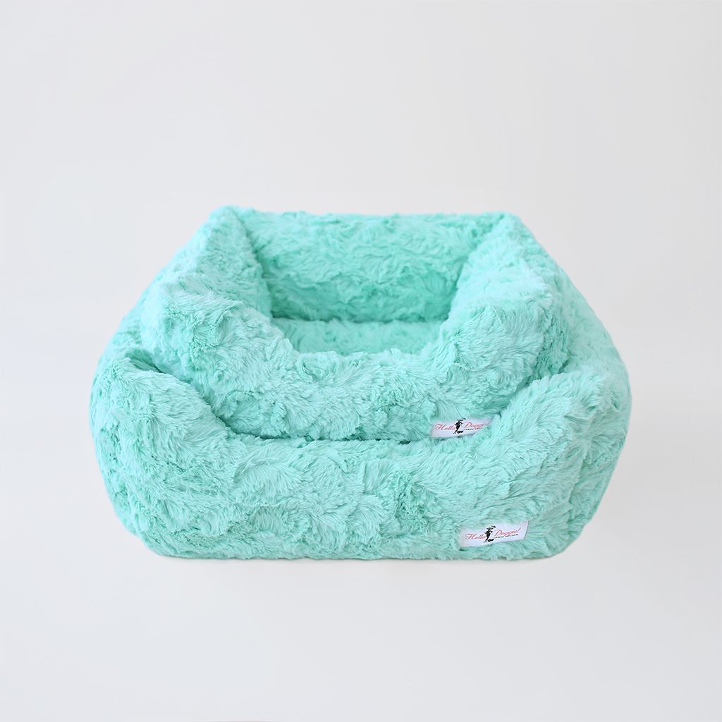 Mint green outlet dog bed