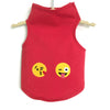 Emoji Tank for Dogs Red