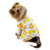 Yellow Ducky Knit Cotton Dog Pajamas