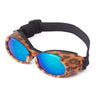 Leopard Frame - Mirror Green Lens - Dog Eyewear