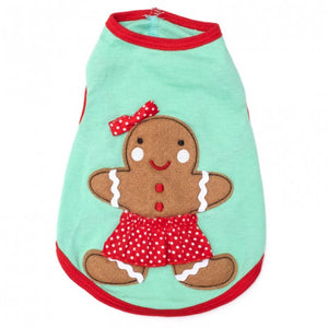 Gingerbread Anne Tee for Dogs