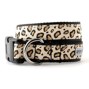 Cheetah Tan Dog Collar