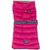 Alpine Extreme Weather Puffer Dog Coat - Pink Peacock