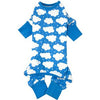 CuddlePup Dog Pajamas - Fluffy Clouds Blue