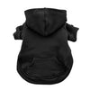 Flex Fit Dog Hoodie Black