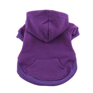 Flex Fit Dog Hoodie - Purple