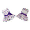 Purple Butterfly Dog Dress