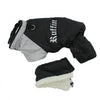 Black and Grey Ruffin It Dog Snowsuit