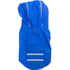 Slicker Raincoat with Striped Lining in Cobalt Blue